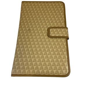 #6271 Avon Vintage Representative Jewelry case Beige 1970s